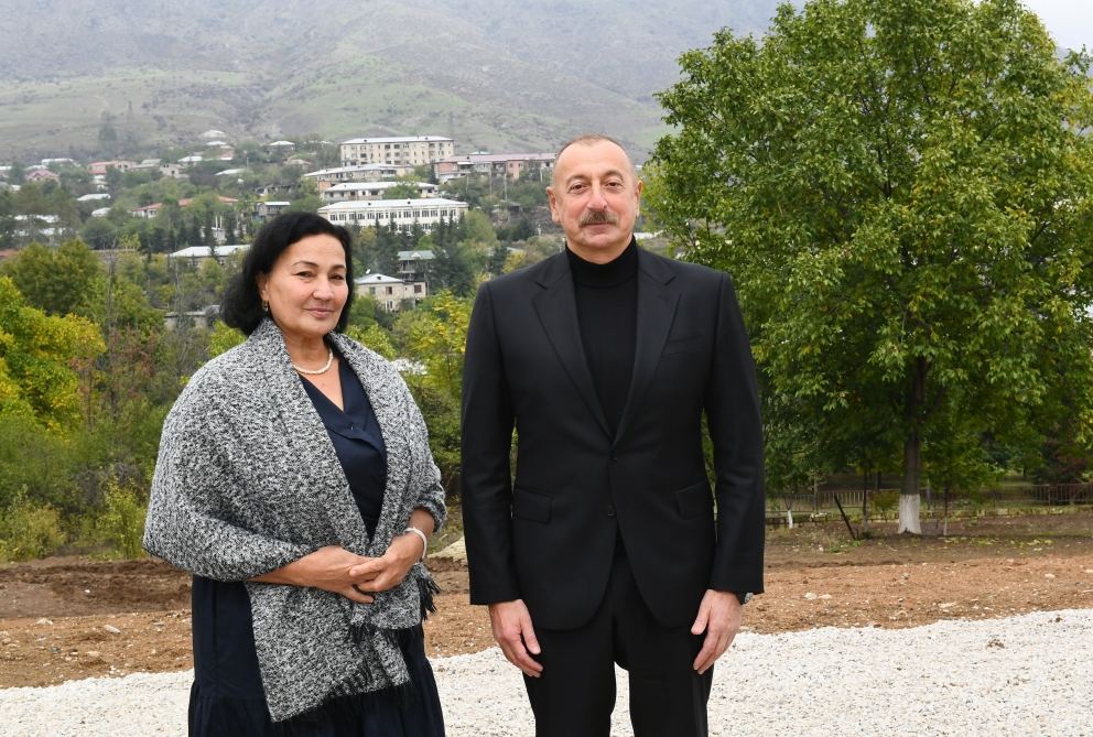 President Ilham Aliyev meets with public representatives of Khojavand district (PHOTO/VIDEO)