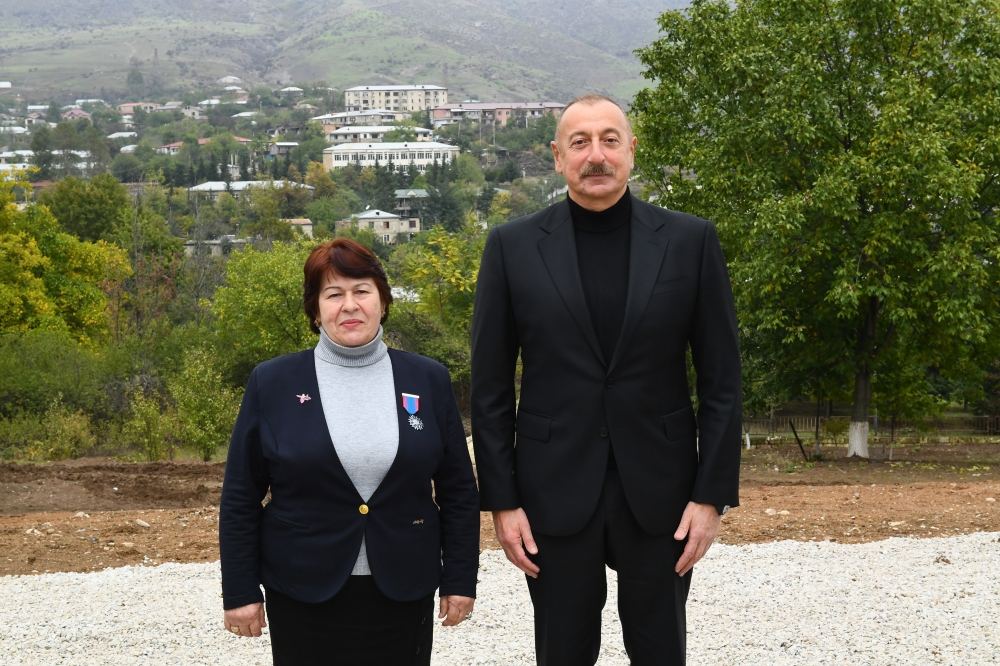 President Ilham Aliyev meets with public representatives of Khojavand district (PHOTO/VIDEO)