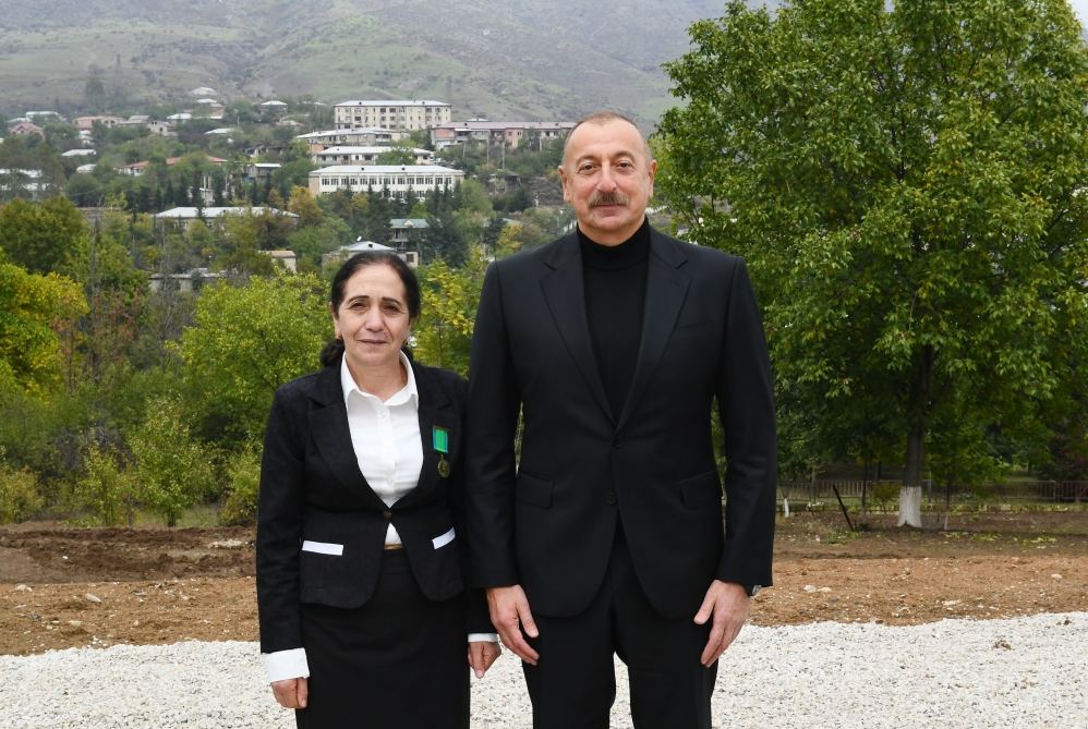 President Ilham Aliyev meets with public representatives of Khojavand district (PHOTO/VIDEO)