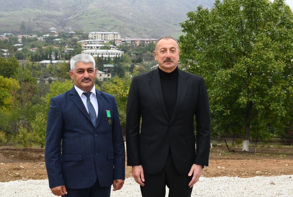 President Ilham Aliyev meets with public representatives of Khojavand district (PHOTO/VIDEO)