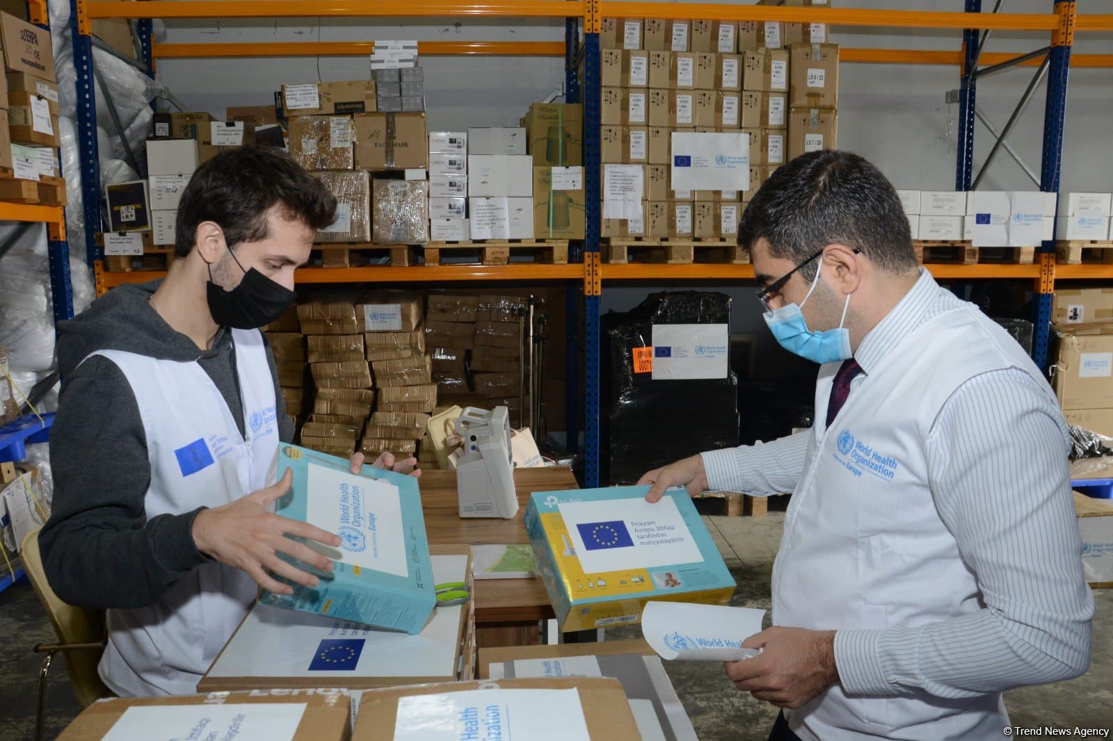 EU, WHO donate new aid to Azerbaijan's Health Ministry to fight COVID-19 (PHOTO)