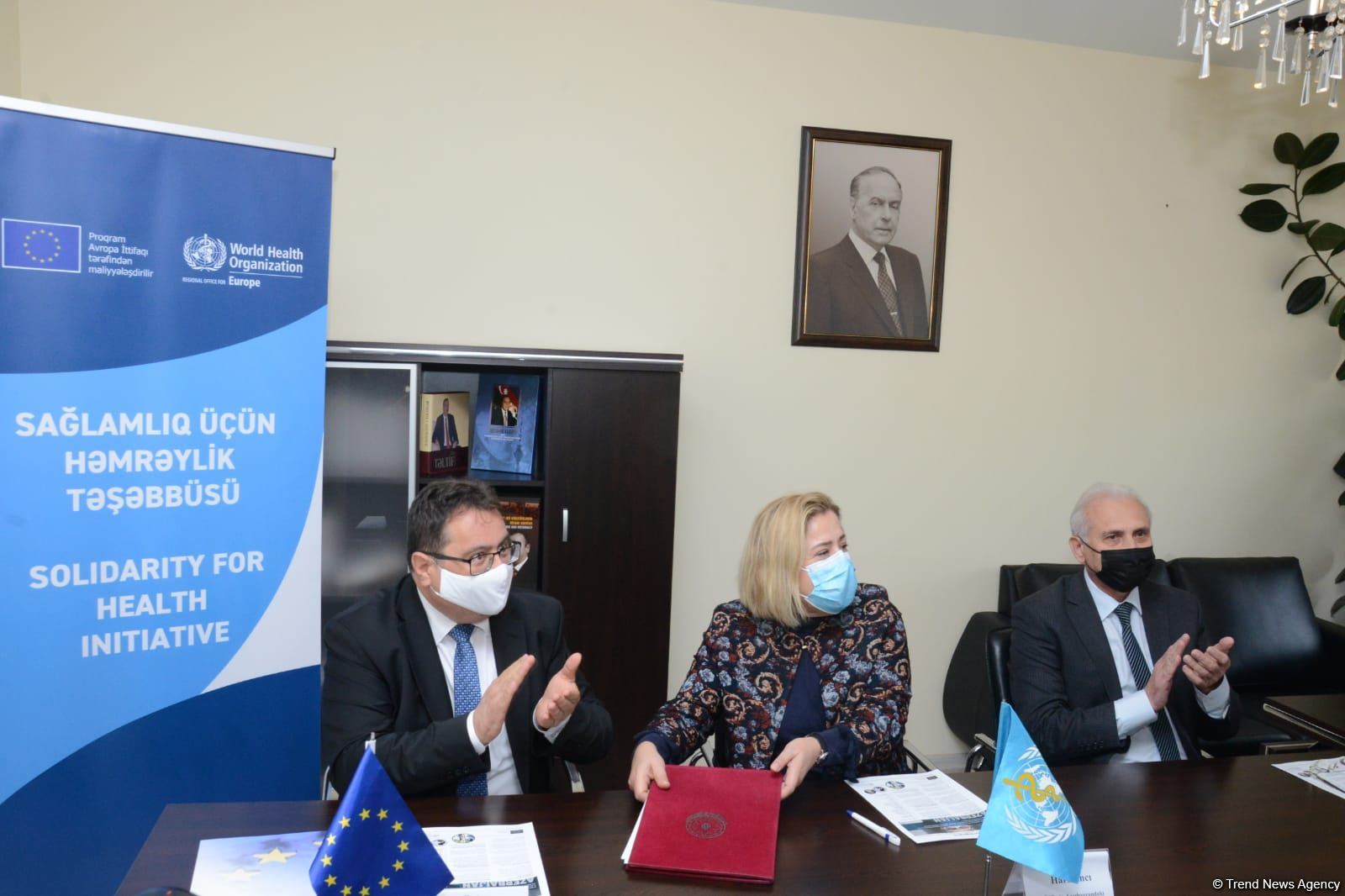 EU, WHO donate new aid to Azerbaijan's Health Ministry to fight COVID-19 (PHOTO)
