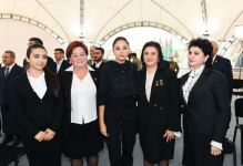 President Ilham Aliyev and First Lady Mehriban Aliyeva meet with members of general public of Fuzuli, lay foundation stone for Memorial Complex and for restoration of city (PHOTO)