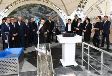 President Ilham Aliyev and First Lady Mehriban Aliyeva meet with members of general public of Fuzuli, lay foundation stone for Memorial Complex and for restoration of city (PHOTO)