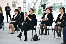 President Ilham Aliyev and First Lady Mehriban Aliyeva meet with members of general public of Fuzuli, lay foundation stone for Memorial Complex and for restoration of city (PHOTO)