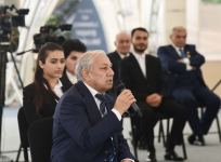 President Ilham Aliyev and First Lady Mehriban Aliyeva meet with members of general public of Fuzuli, lay foundation stone for Memorial Complex and for restoration of city (PHOTO)