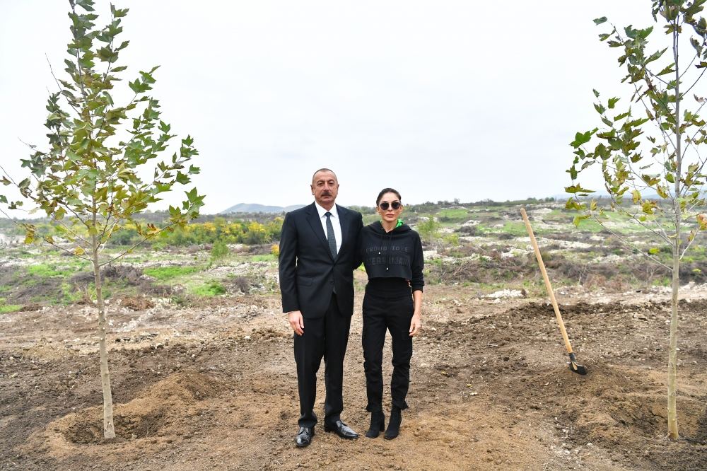 President Ilham Aliyev and First Lady Mehriban Aliyeva visit Fuzuli district (PHOTO/VIDEO)