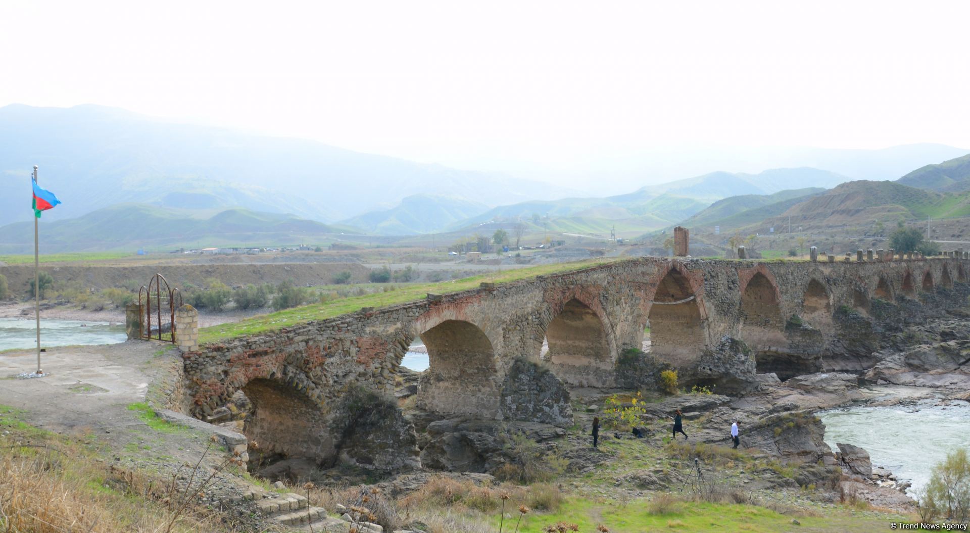 Azerbaijan's Khudafarin bridge in Jabrayil district - finally liberated (PHOTO)