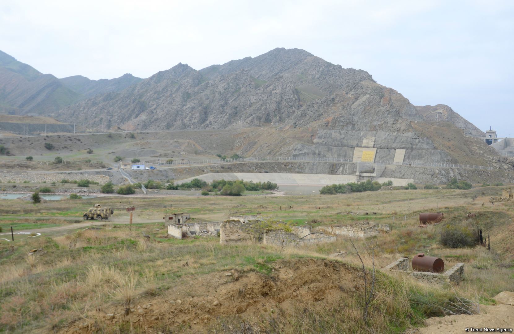 Azerbaijan's Khudafarin bridge in Jabrayil district - finally liberated (PHOTO)
