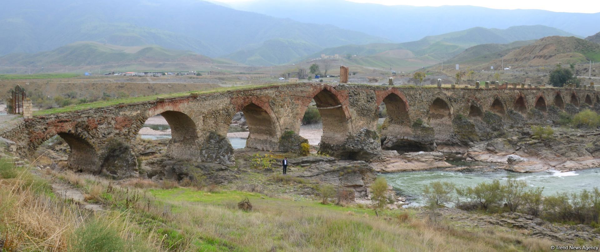 Azerbaijan's Khudafarin bridge in Jabrayil district - finally liberated (PHOTO)