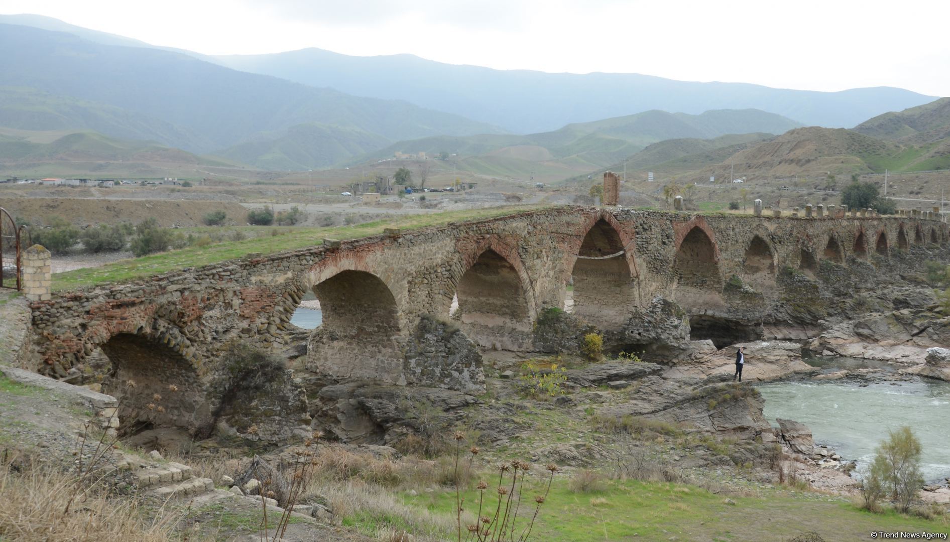 Azerbaijan's Khudafarin bridge in Jabrayil district - finally liberated (PHOTO)