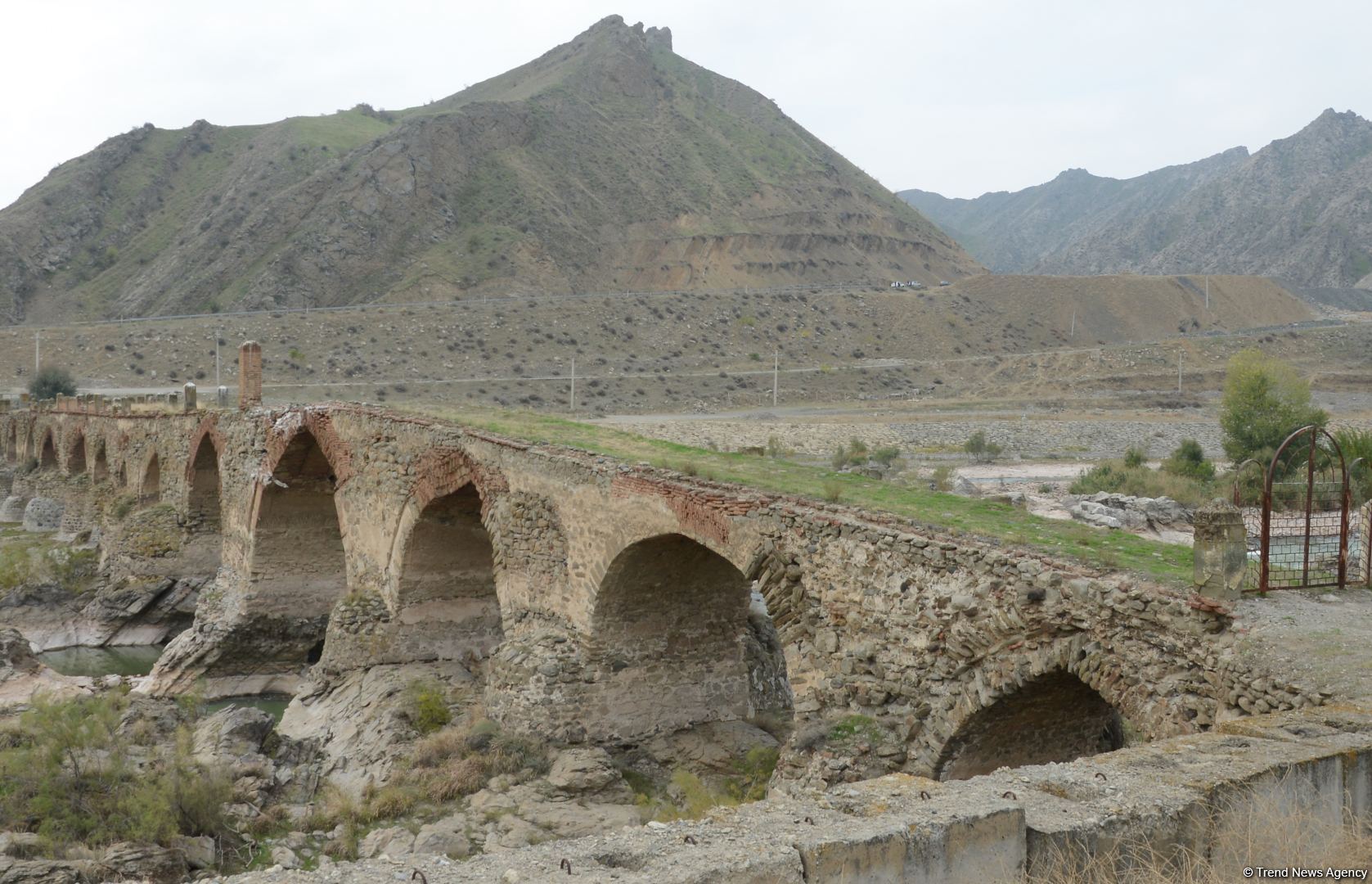 Azerbaijan's Khudafarin bridge in Jabrayil district - finally liberated (PHOTO)