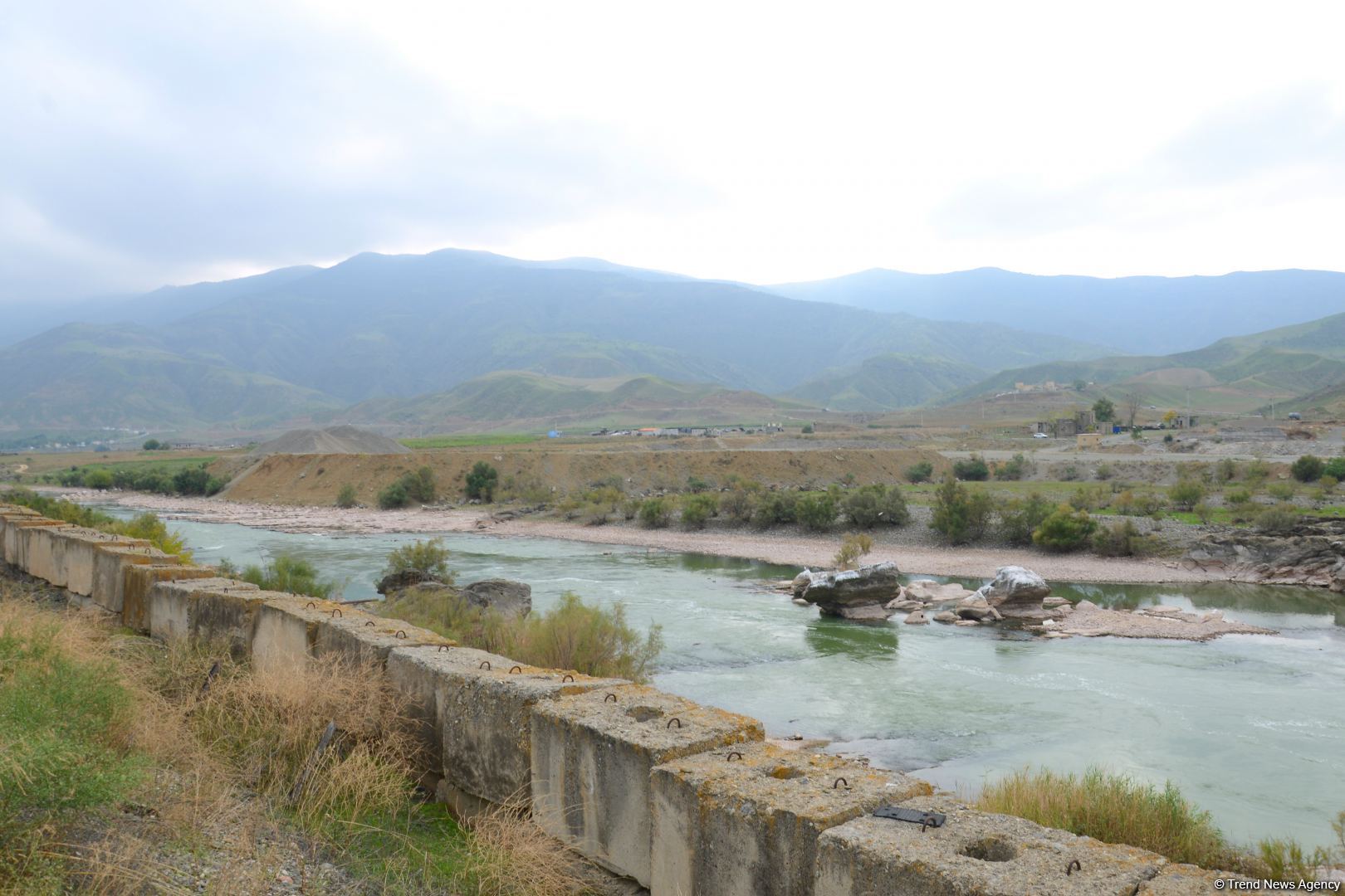 Azerbaijan's Khudafarin bridge in Jabrayil district - finally liberated (PHOTO)