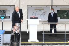 Azerbaijani President Ilham Aliyev and First Lady Mehriban Aliyeva visit Zangilan district (FOTO)