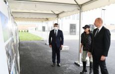 Azerbaijani president, first lady view works done under “smart village” project in Aghali village in Zangilan district (PHOTO)