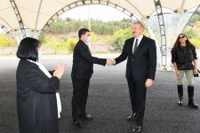 President Ilham Aliyev and First Lady Mehriban Aliyeva meet with members of Zangilan general public (PHOTO)