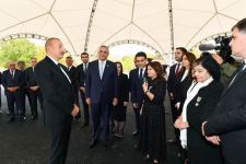 President Ilham Aliyev and First Lady Mehriban Aliyeva meet with members of Zangilan general public (PHOTO)