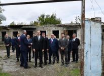President Ilham Aliyev and First Lady Mehriban Aliyeva meet with members of Zangilan general public (PHOTO)