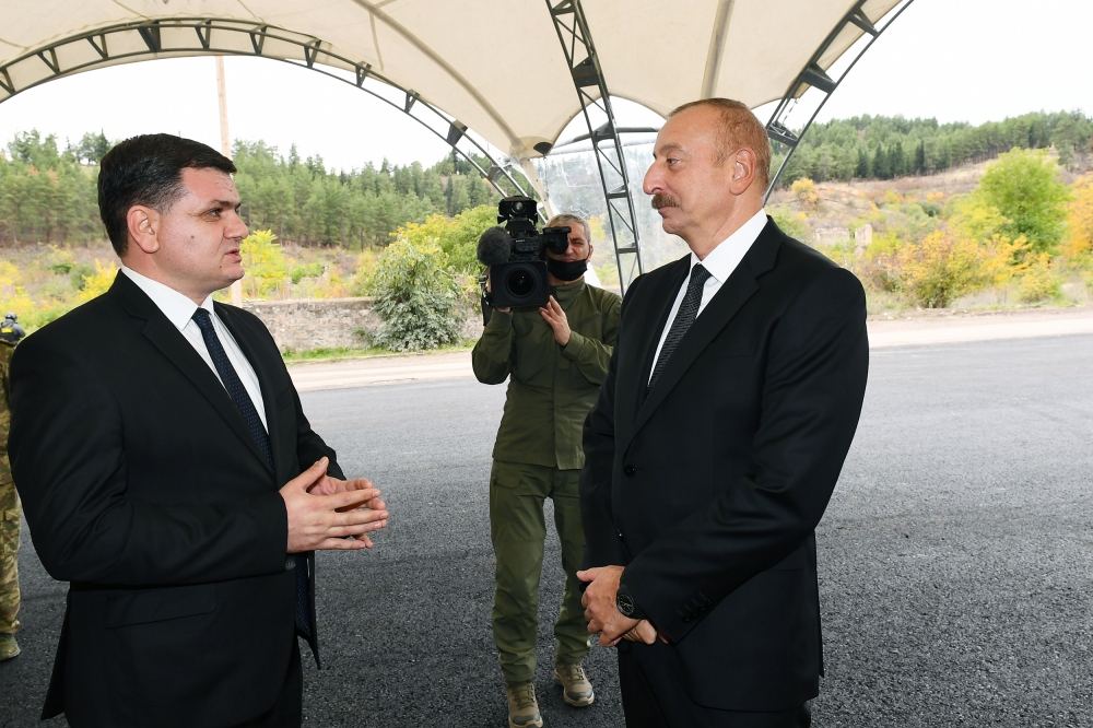 President Ilham Aliyev and First Lady Mehriban Aliyeva meet with members of Zangilan general public (PHOTO)