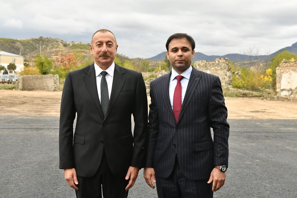 President Ilham Aliyev and First Lady Mehriban Aliyeva meet with members of Zangilan general public (PHOTO)