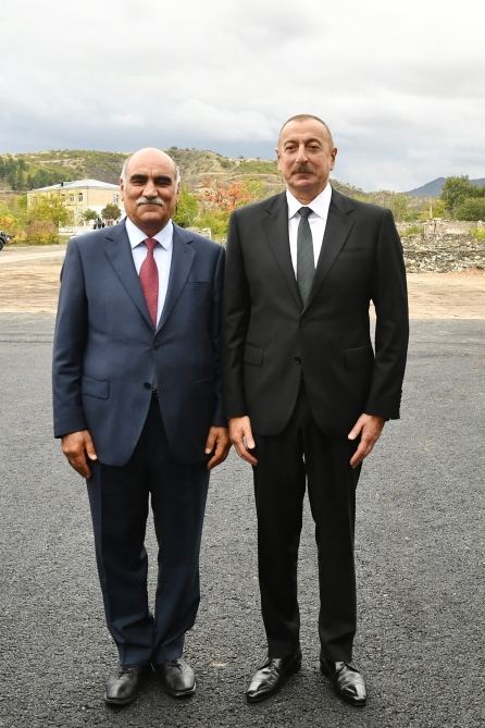President Ilham Aliyev and First Lady Mehriban Aliyeva meet with members of Zangilan general public (PHOTO)