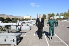 President Ilham Aliyev and First Lady Mehriban Aliyeva attend inauguration of new military unit complex of State Border Service in Gubadli district (PHOTO/VIDEO)