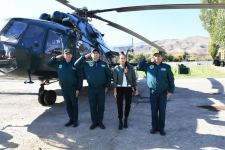 President Ilham Aliyev and First Lady Mehriban Aliyeva attend inauguration of new military unit complex of State Border Service in Gubadli district (PHOTO/VIDEO)