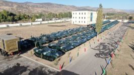 President Ilham Aliyev and First Lady Mehriban Aliyeva attend inauguration of new military unit complex of State Border Service in Gubadli district (PHOTO/VIDEO)