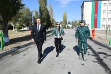 President Ilham Aliyev and First Lady Mehriban Aliyeva attend inauguration of new military unit complex of State Border Service in Gubadli district (PHOTO/VIDEO)
