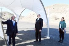 President Ilham Aliyev and First Lady Mehriban Aliyeva attend groundbreaking ceremony for Khanlig-Gubadli highway (PHOTO/VIDEO)