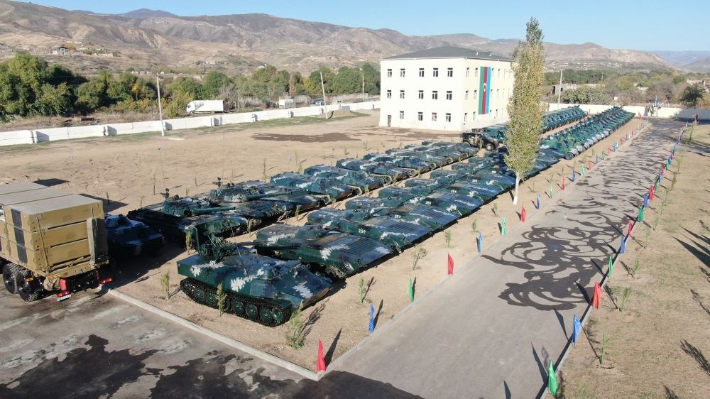 President Ilham Aliyev and First Lady Mehriban Aliyeva attend inauguration of new military unit complex of State Border Service in Gubadli district (PHOTO/VIDEO)