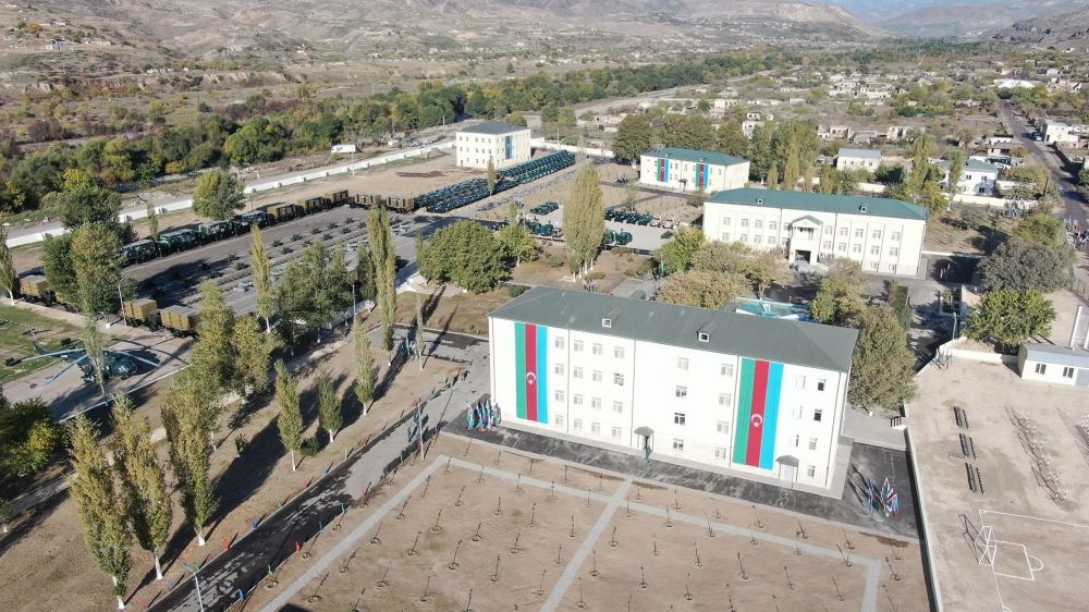 President Ilham Aliyev and First Lady Mehriban Aliyeva attend inauguration of new military unit complex of State Border Service in Gubadli district (PHOTO/VIDEO)