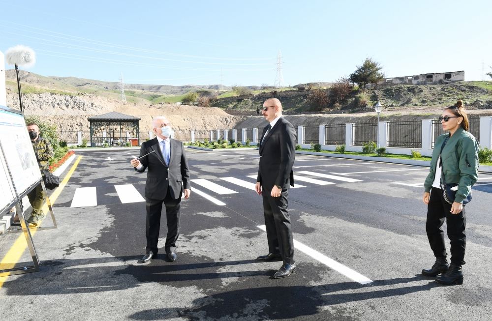 President Ilham Aliyev, First Lady Mehriban Aliyeva attend inauguration of “Gubadli” substation (PHOTO/VIDEO)