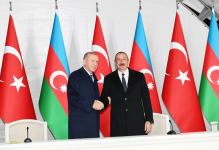 Presidents of Azerbaijan and Turkey make press statements (PHOTO/VIDEO)
