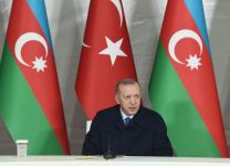 Presidents of Azerbaijan and Turkey make press statements (PHOTO/VIDEO)
