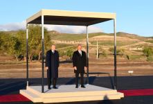 Official welcome ceremony held for Turkish President Recep Tayyip Erdogan in Aghali village, Zangilan district (PHOTO/VIDEO)