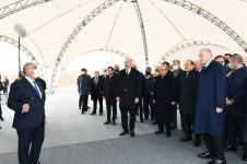 Azerbaijani, Turkish presidents laid foundation stone for Zangazur corridor (PHOTO/VIDEO)