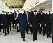 President Ilham Aliyev and President Recep Tayyip Erdogan attend opening ceremony of Fuzuli International Airport (PHOTO)
