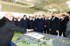 President Ilham Aliyev and President Recep Tayyip Erdogan attend opening ceremony of Fuzuli International Airport (PHOTO)