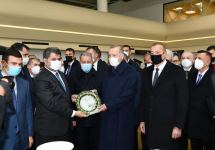 President Ilham Aliyev and President Recep Tayyip Erdogan attend opening ceremony of Fuzuli International Airport (PHOTO)