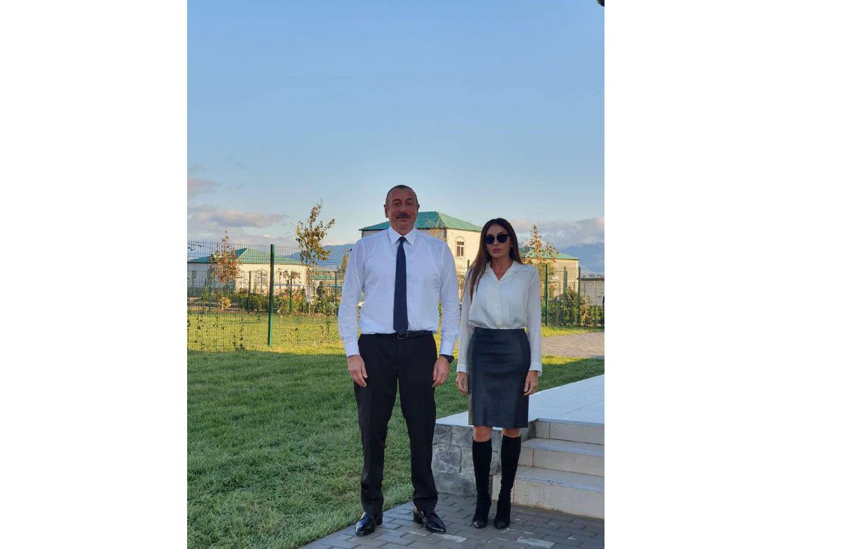 First Vice-President Mehriban Aliyeva posts photos from Aghali village, Zangilan district on her Instagram page (PHOTO)