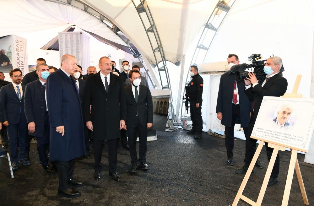 President Ilham Aliyev and President Recep Tayyip Erdogan lay foundation for “Dost Agropark” in Zangilan (PHOTO/VIDEO)