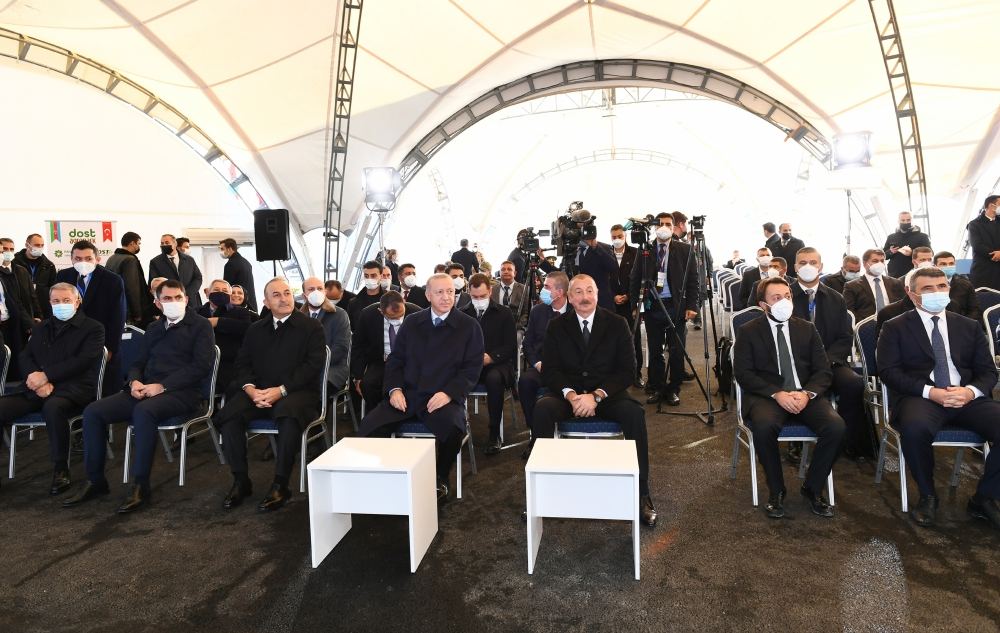 President Ilham Aliyev and President Recep Tayyip Erdogan lay foundation for “Dost Agropark” in Zangilan (PHOTO/VIDEO)