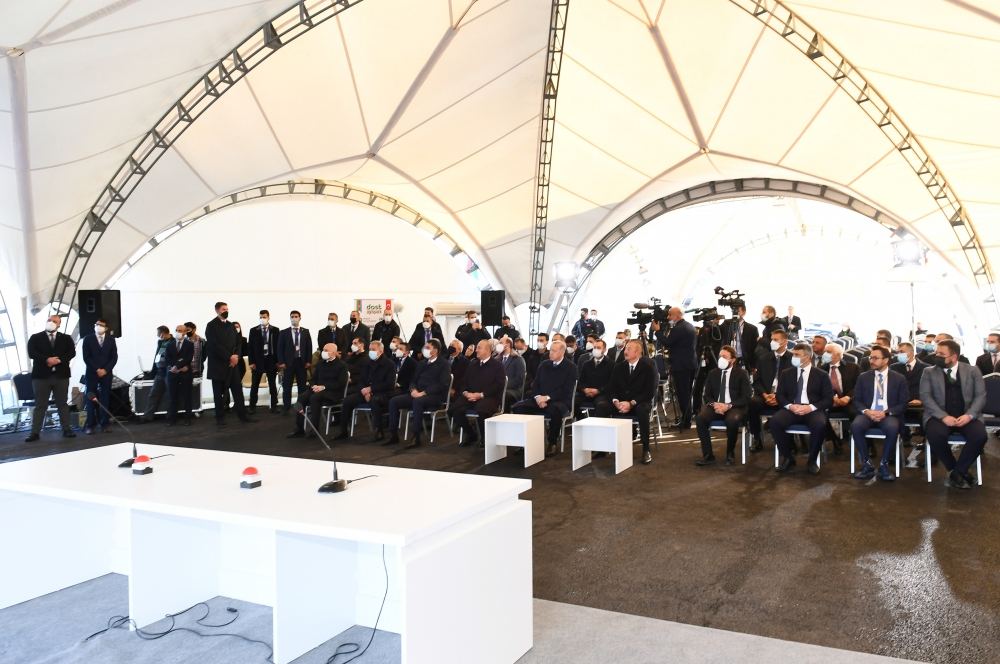President Ilham Aliyev and President Recep Tayyip Erdogan lay foundation for “Dost Agropark” in Zangilan (PHOTO/VIDEO)