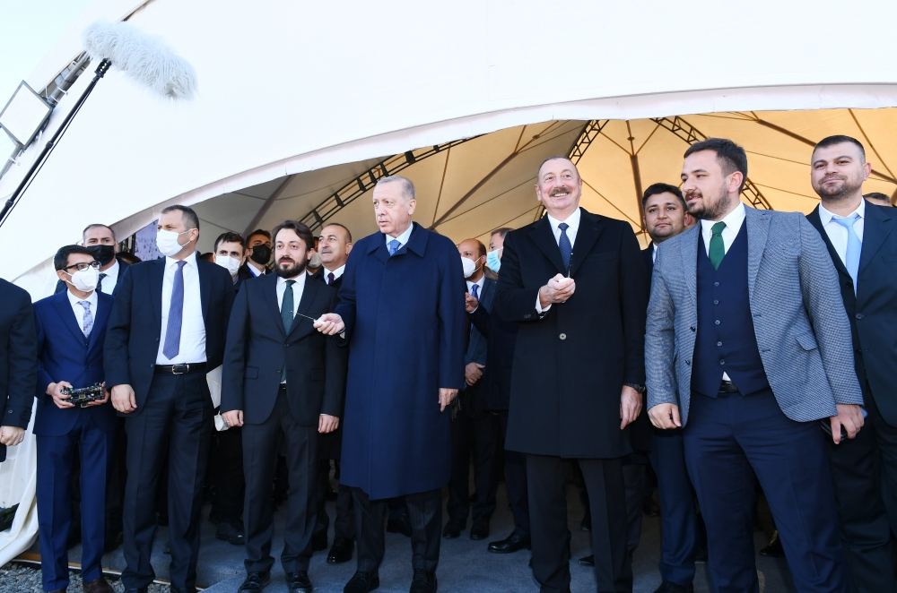 President Ilham Aliyev and President Recep Tayyip Erdogan lay foundation for “Dost Agropark” in Zangilan (PHOTO/VIDEO)