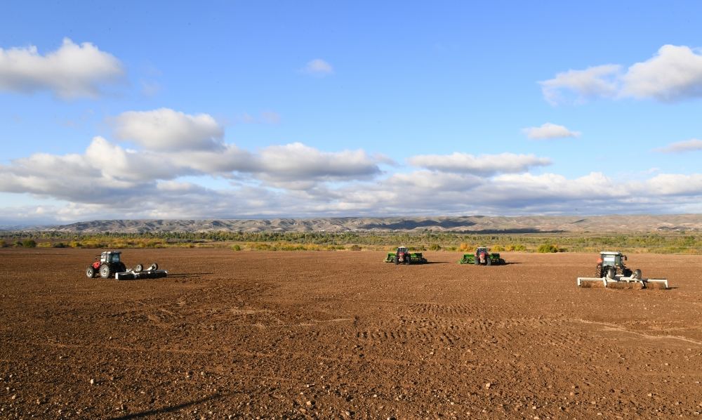 President Ilham Aliyev and President Recep Tayyip Erdogan lay foundation for “Dost Agropark” in Zangilan (PHOTO/VIDEO)