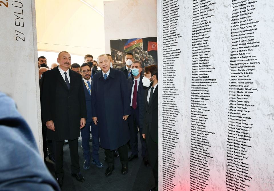 President Ilham Aliyev and President Recep Tayyip Erdogan lay foundation for “Dost Agropark” in Zangilan (PHOTO/VIDEO)