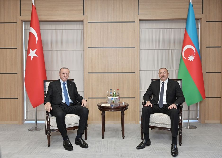 Presidents of Azerbaijan and Turkey hold one-on-one meeting in Zangilan (PHOTO/VIDEO)