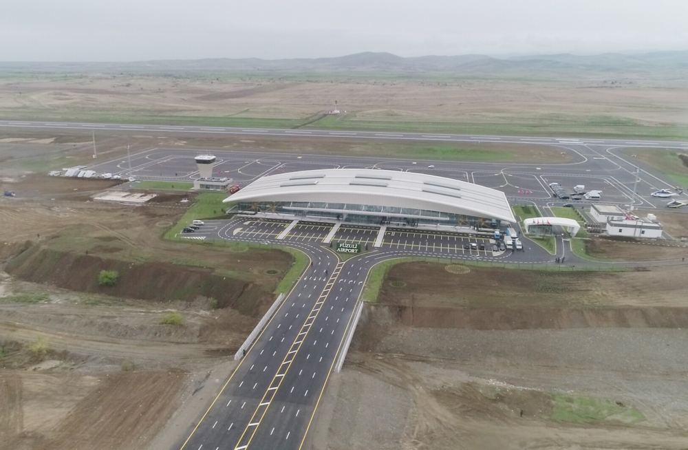 President Ilham Aliyev and President Recep Tayyip Erdogan attend opening ceremony of Fuzuli International Airport (PHOTO)