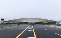 President Ilham Aliyev and President Recep Tayyip Erdogan attend opening ceremony of Fuzuli International Airport (PHOTO)